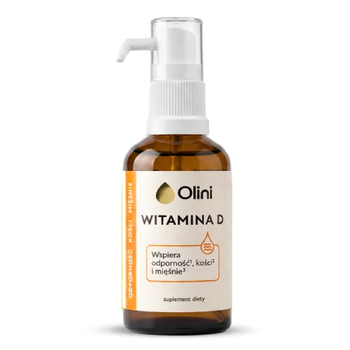 Zdjęcie produktu - Olini Witamina D dla dorosłych, 30 ml