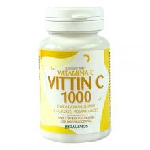 Zdjęcie produktu - Witamina Vittin C 1000 mg, 60 tabl.