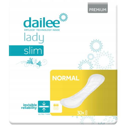 Zdjęcie produktu - DAILEE Lady Slim Premium Normal Wkładki urologiczne dla kobiet, 30szt.