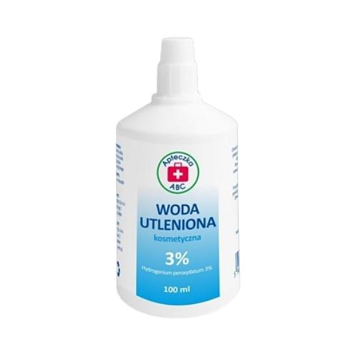 Zdjęcie produktu - Apteczka ABC Woda utleniona 3% kosmetyczna, 100 ml