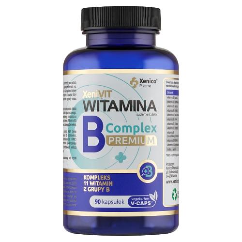 Zdjęcie produktu - XeniVIT Witamina B Complex Premium, 90 kaps.
