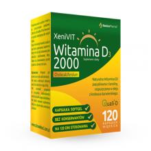 XeniVIT Witamina D 2000, 120kaps.