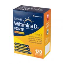 XeniVIT Witamina D3 4000 Forte, 120 kapsułek 