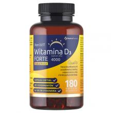 Zdjęcie produktu - XeniVIT Witamina D3 Forte, 180 kapsułek
