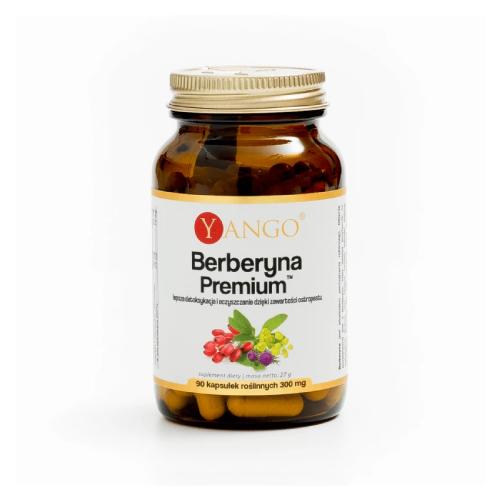 Zdjęcie produktu - Yango Berberyna Premium, 90 kapsułek - suplement diety z berberyną