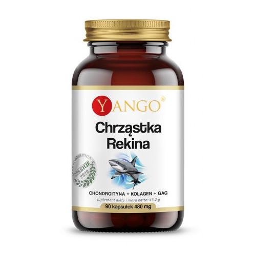 Zdjęcie produktu - YANGO Chrząstka Rekina, 90kaps.