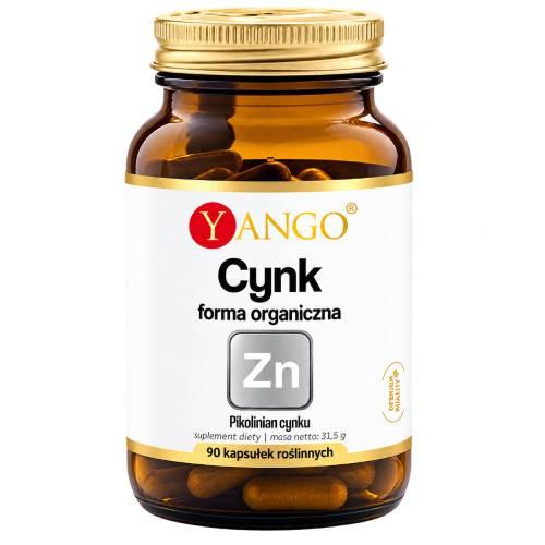 Zdjęcie produktu - Yango Cynk forma organiczna, 90 kaps.