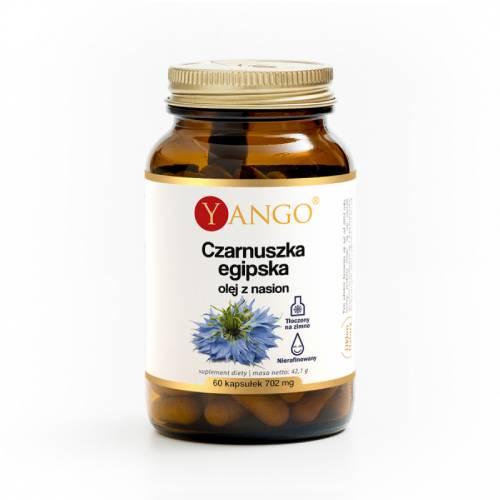 Zdjęcie produktu - YANGO Czarnuszka Egipska Olej z Nasion, 60 kaps.