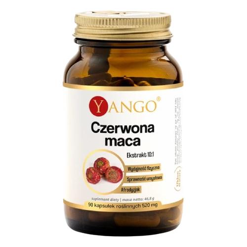 Zdjęcie produktu - YANGO Czerwona maca, 90 kaps.