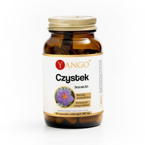 Zdjęcie produktu - Yango Czystek Ekstrakt 10:1, 90 kaps.