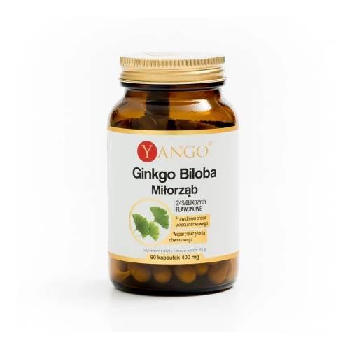 Zdjęcie produktu - YANGO Gingko Biloba, 90 kaps.