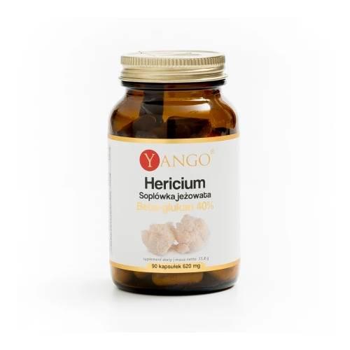 Zdjęcie produktu - YANGO Hericium Sopl&oacute;wka Jeżowata, 90 kaps.