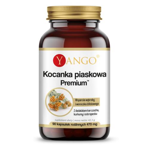 Zdjęcie produktu - YANGO Kocanka piaskowa Premium, 90 kaps.