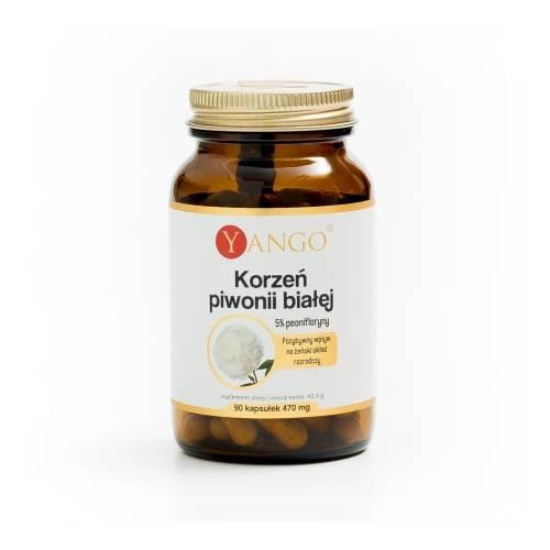 Zdjęcie produktu - YANGO Korzeń piwonii białej, 90 kaps.