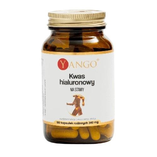 Zdjęcie produktu - Yango Kwas hialuronowy na stawy, 90 kaps.