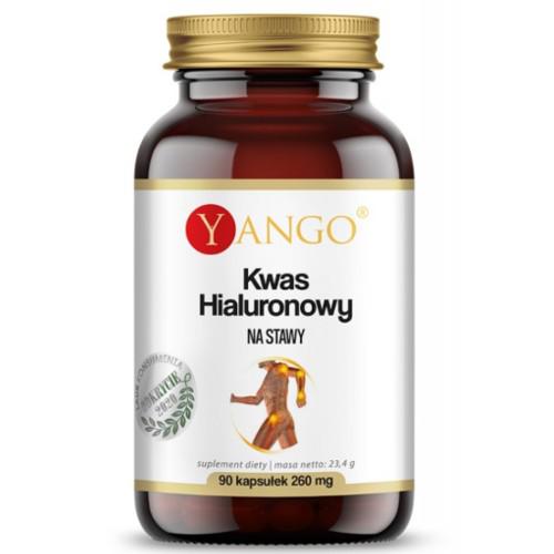 Zdjęcie produktu - YANGO Kwas Hialuronowy na stawy, 90 kapsułek