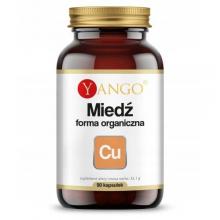 Zdjęcie produktu - YANGO Miedź, 90 kaps. - suplement diety z glukonianem miedzi