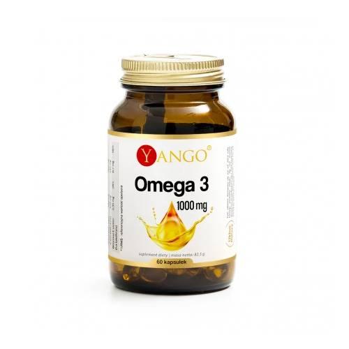 Zdjęcie produktu - YANGO Omega 3 1000 mg, 60 kaps.