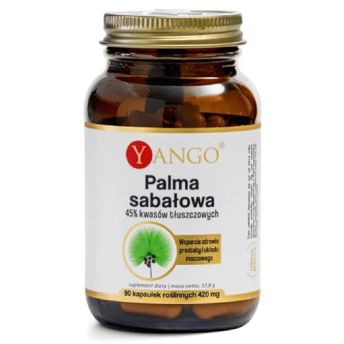 Zdjęcie produktu - YANGO Palma sabałowa 45% kwas&oacute;w tłuszczowych, 90 kaps.