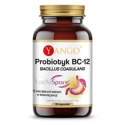 Zdjęcie produktu - YANGO Probiotyk BC-12, 30 kaps.