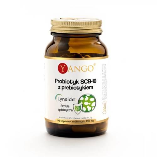 Zdjęcie produktu - YANGO Probiotyk SCB-10 z prebiotykiem, 90 kapsułek