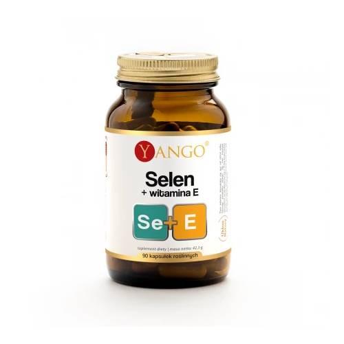 Zdjęcie produktu - YANGO Selen + Witamina E, 90 kaps.