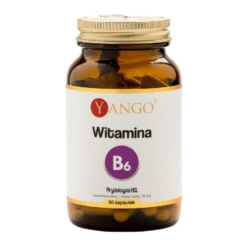 Zdjęcie produktu - Yango Witamina B6, 90 kapsułek