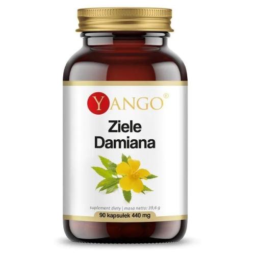Zdjęcie produktu - YANGO Ziele Damiana, 90 kaps.
