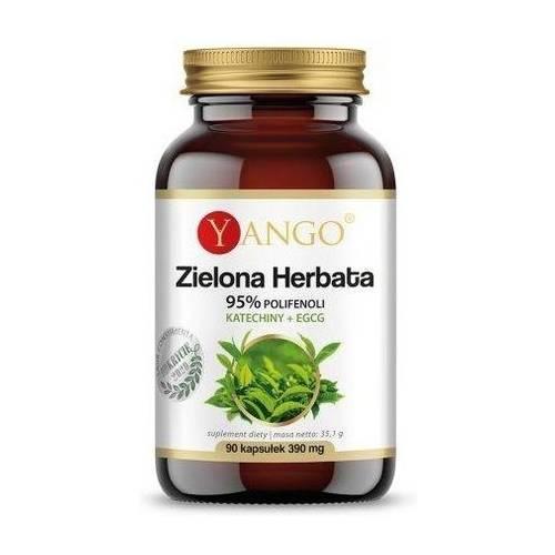 Zdjęcie produktu - Yango Zielona herbata, 90 kaps.