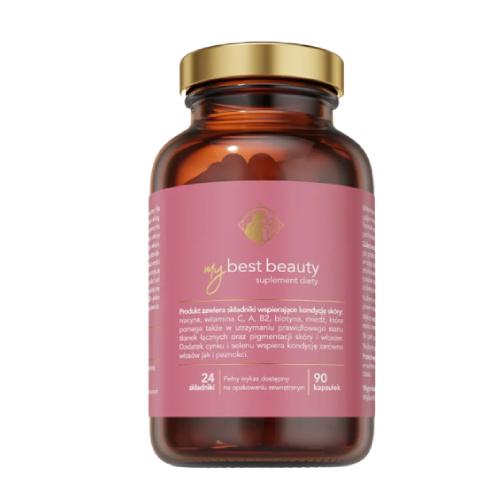 Miniaturka artykułu - MyBestPharm MyBestBeauty, 90kaps.