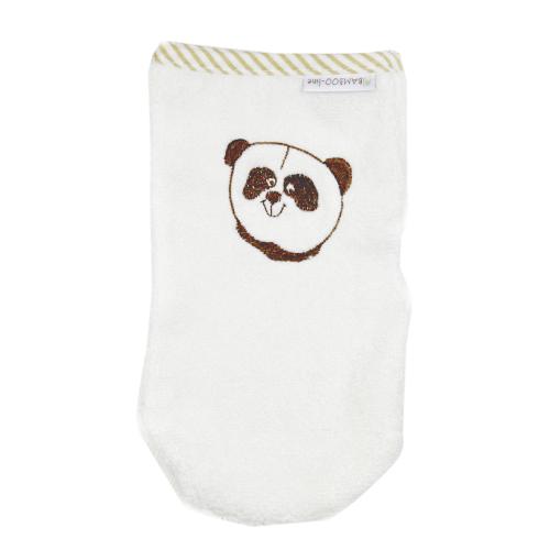 Miniaturka artykułu - BAMBOO LINE Myjka bambusowa dziecięca Panda ecru, 1szt.