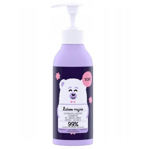 Zdjęcie produktu - YOPE Ultradelikatny szampon do mycia wrażliwej sk&oacute;ry dzieci, 300ml
