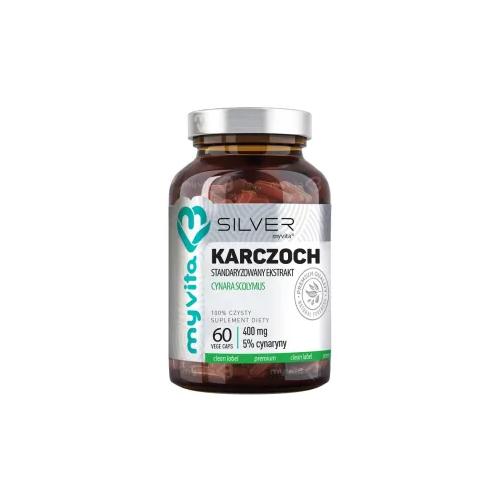 Miniaturka artykułu - MyVita Silver Karczoch 400 mg, 60 kaps.