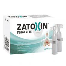 Zdjęcie produktu - Zatoxin Inhalacje Roztw&oacute;r do inhalacji, 10 fiolek x 3ml