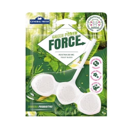 Zdjęcie produktu - General Fresh Force Green Zawieszka/kostka do WC, 45g