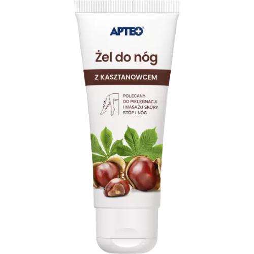 Zdjęcie produktu - APTEO Żel do n&oacute;g z kasztanowcem, 100ml