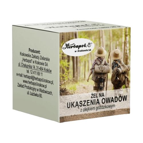 Zdjęcie produktu - Żel na ukąszenia owad&oacute;w z olejkiem goździkowym, 20 g
