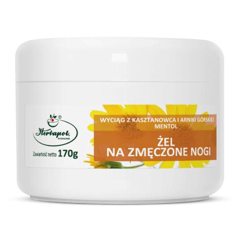 Zdjęcie produktu - Żel na zmęczone nogi, 170 g