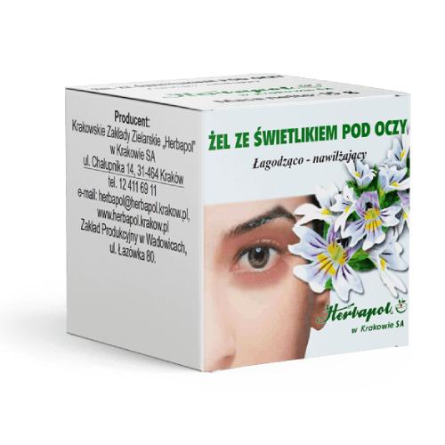 Zdjęcie produktu - Żel ze świetlikiem pod oczy, 15 g