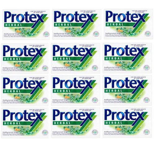 Zestaw 12 x PROTEX HERBAL Mydło antybakteryjne, 90g