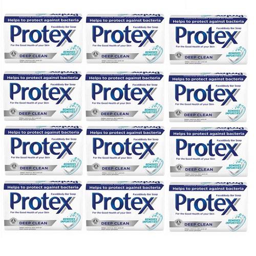Zestaw 12x PROTEX Mydło antybakteryjne Deep Clean, 90g
