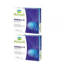 Zestaw 2 x  NATURELL Rhodiola + B, 60 tabletek