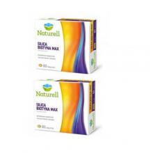 Zdjęcie produktu - Zestaw 2x Naturell Silica Biotyna Max, 60 tabl. - suplement diety z krzemem i biotyną
