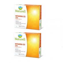 Zestaw 2 x Naturell Witamina D3 2000, 60 tabletek do ssania
