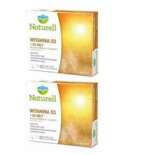 Zestaw 2 x Naturell Witamina D3 + K2 MK-7, 60 tabletek do ssania