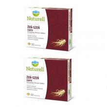 Zestaw 2 x NATURELL Żeń-szeń Forte, 60 tabletek