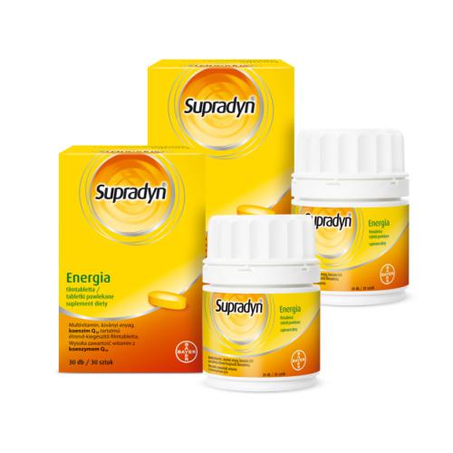 Zestaw 2 x Supradyn Energia, 30 tabletek