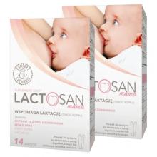 Zestaw 2 x  Zestaw LACTOSAN Mama, 14 saszetek