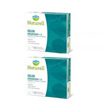 Zdjęcie produktu - Zestaw 2x NATURELL Selen organiczny +E, 60 tabl. do ssania