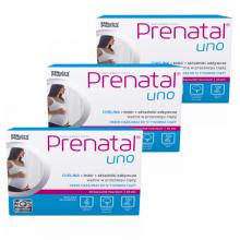 Zestaw 3 x Prenatal Uno, 30kapsułek